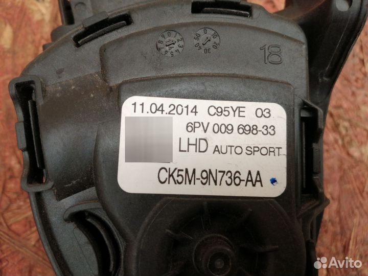 Педаль газа Range rover Sport 2009-2017