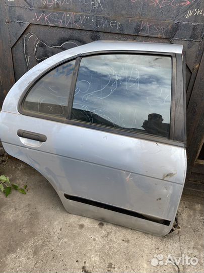 Дверь задняя правая ниссан альмера n15
