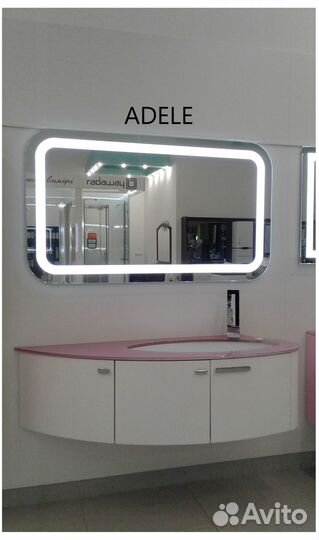 Зеркало с подсветкой любой формы на заказ