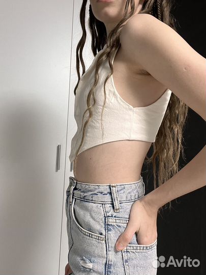 Жилетка топ Bershka