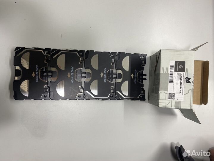 Тормозные колодки mercedes