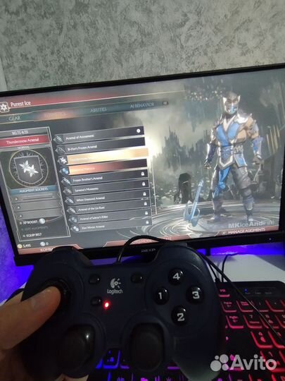 Геймпад logitech dual action