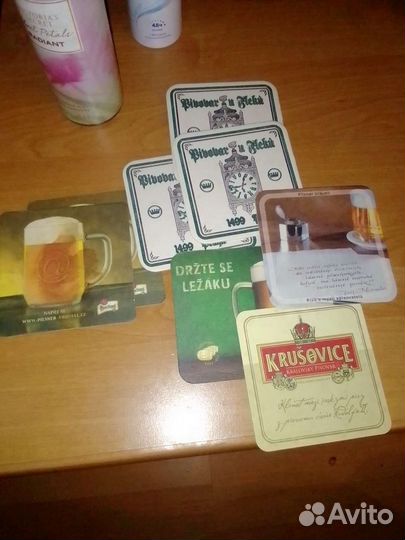 Подставки под пивные и винные бокалы