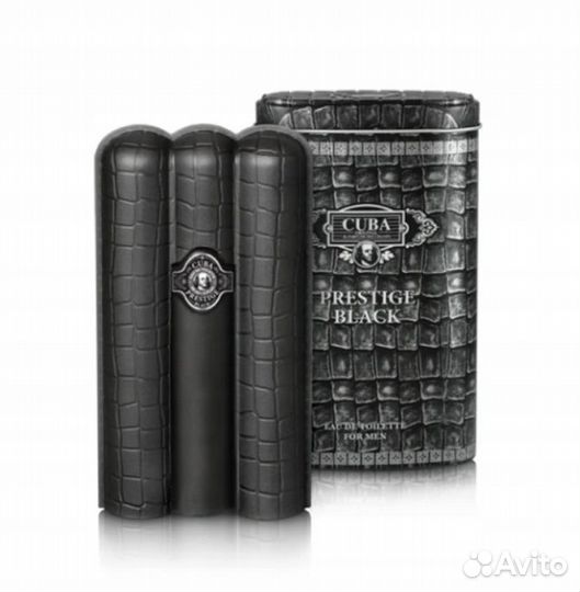 Cuba Paris туалетная вода Cuba Prestige Black 90ml