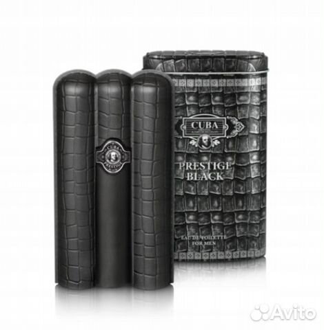Cuba Paris туалетная вода Cuba Prestige Black 90ml