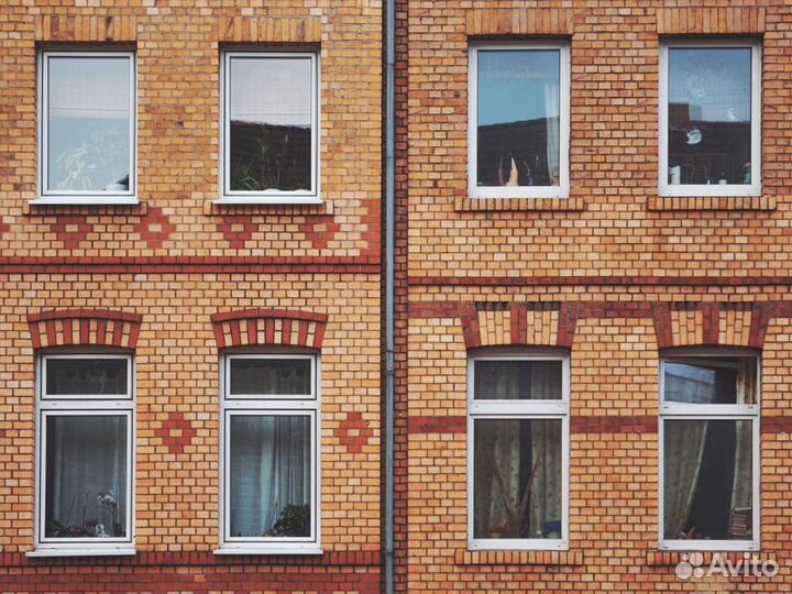 Окна пластиковые большие