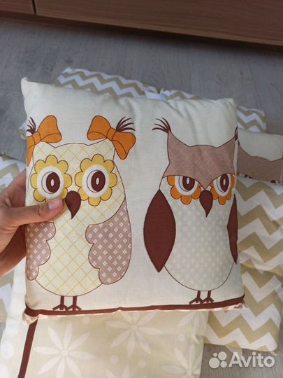 Бортики в детскую кроватку