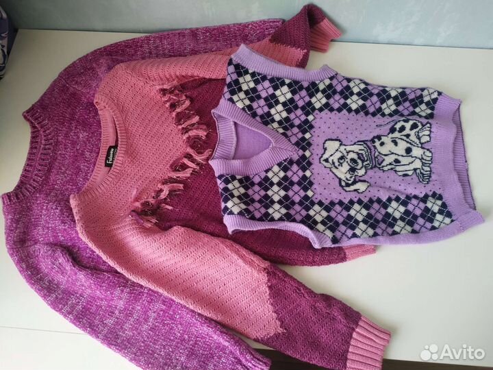 Вещи пакетом на девочку 104-110