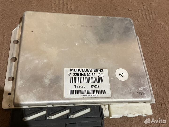 Блок управления подвеской Mercedes-Benz S