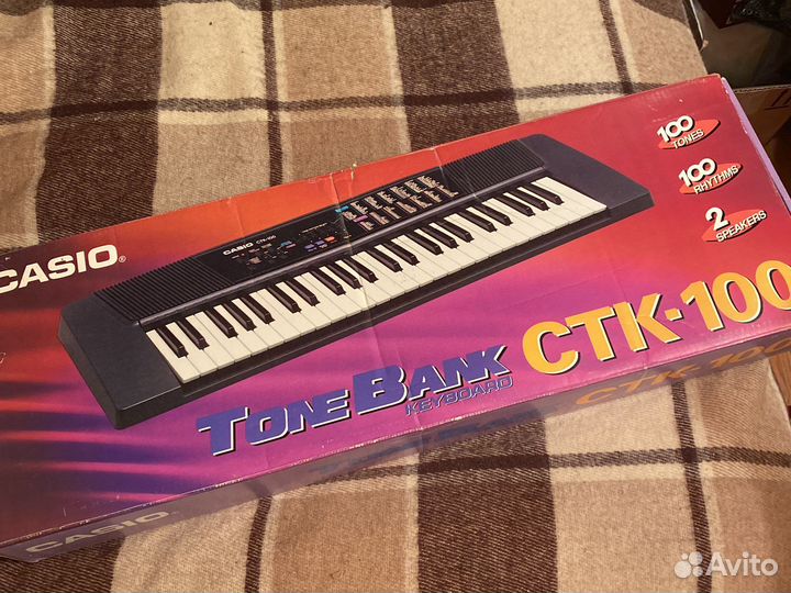 Синтезатор Casio ctk 100