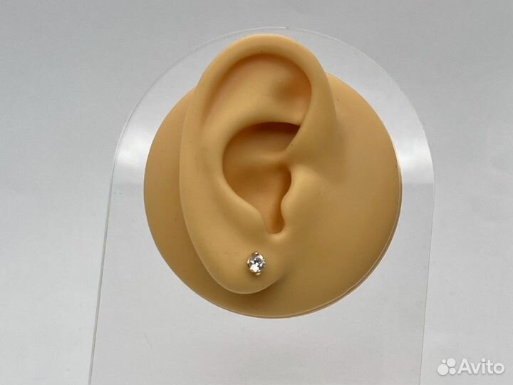 Золотые серьги 585 пробы