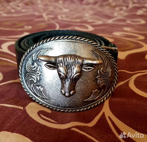 Мужской кожаный ремень оригинал