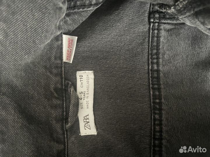 Джинсовка для мальчика zara