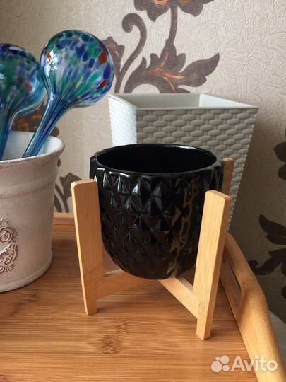 Горшки керамические, подставки, автополив
