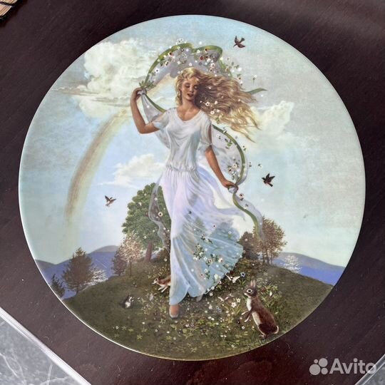 Тарелка декоративная франция коллекционная