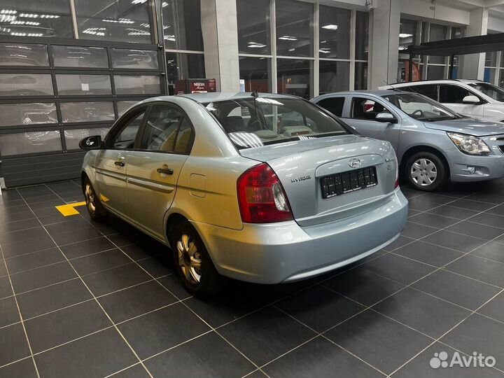 Hyundai Verna 1.4 МТ, 2006, 247 161 км