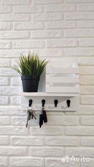 Ключница настенная из дерева