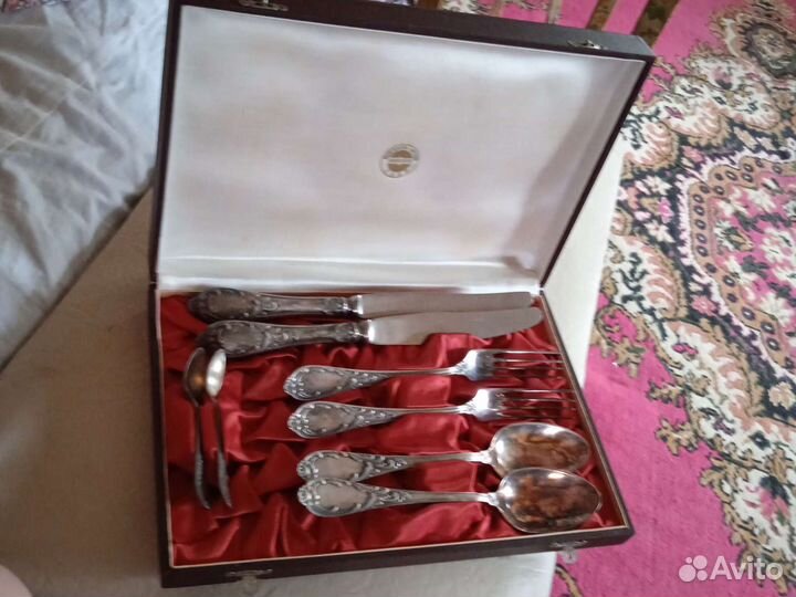 Набор столовых приборов нейзильбер СССР