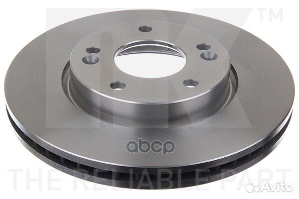 2045102NK диск тормозной передний Citroen C1