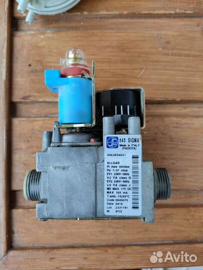 Газовый клапан sigma 845