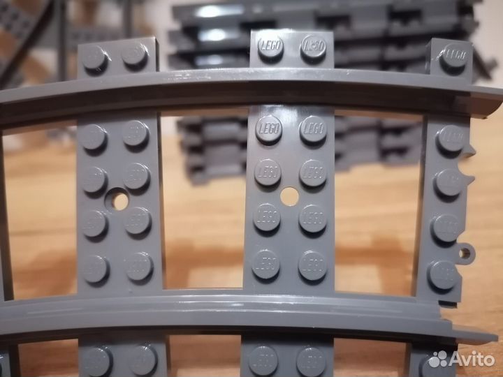 Конструктор lego, рельсы lego city