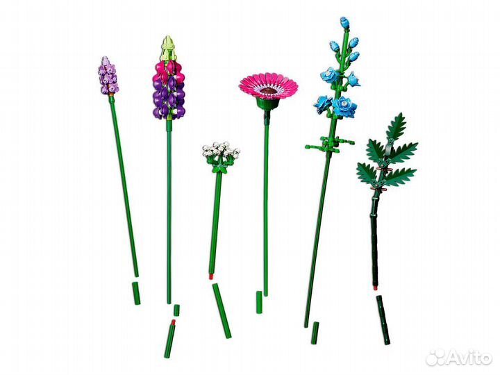 Конструктор Букет диких цветов 939 деталей 8867