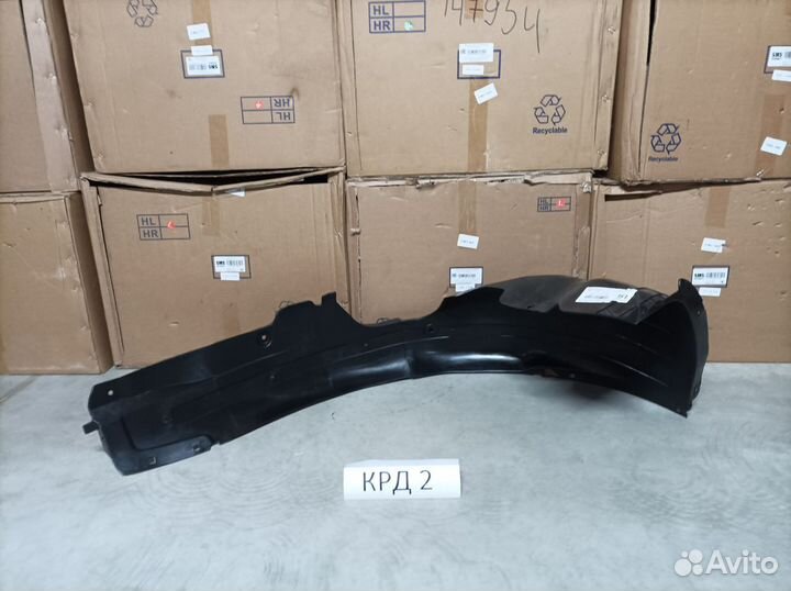 Подкрылок передний левый Hyundai Solaris