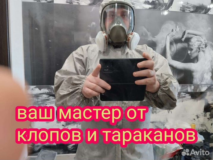 Уничтожение тараканов, клопов, мух