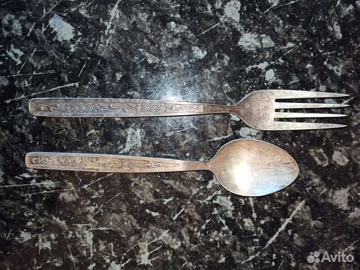 Столовые приборы мельхиор