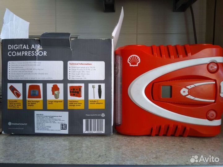 Компрессор автомобильный 12v