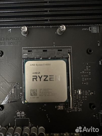 Процессор Ryzen 5 4500 6 ядер 12 потоков