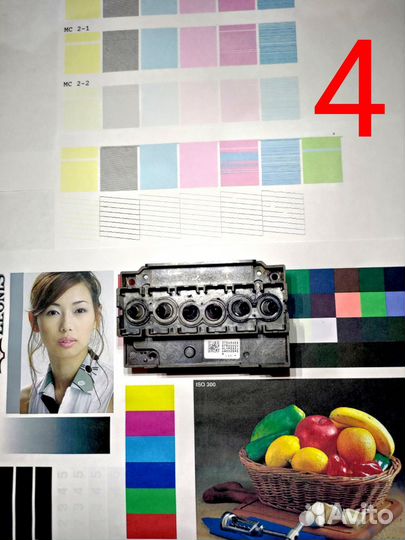 Печатающая головка(дефект) epson l805 F180000