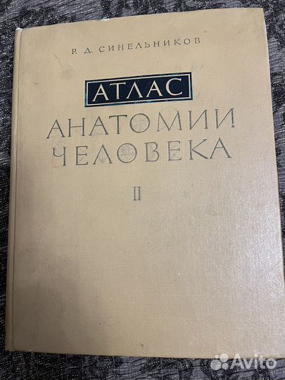 Атлас по анатомии Синельников 2 том