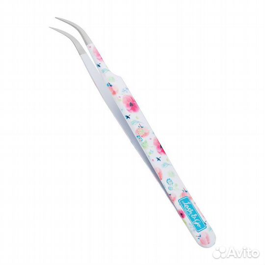 Пинцеты для наращивание ресниц, изогнутый Lash&Go