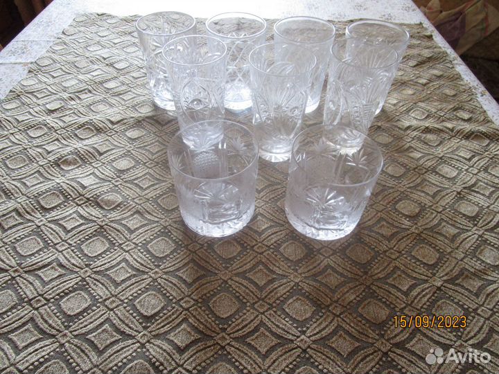 Хрустальная посуда. СССР