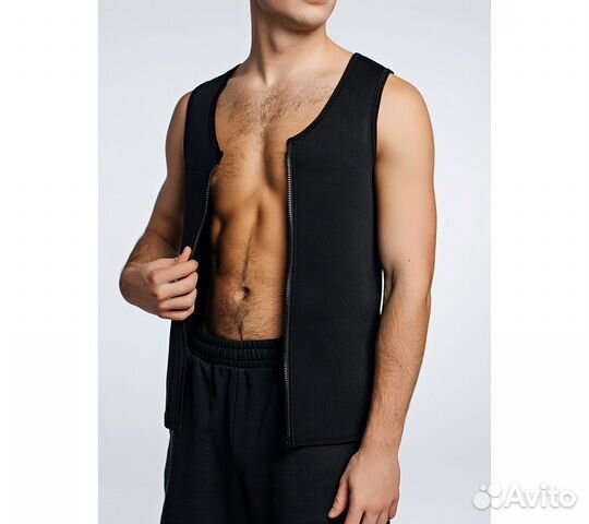 Корсет для похудения CleverCare, мужской, размер S