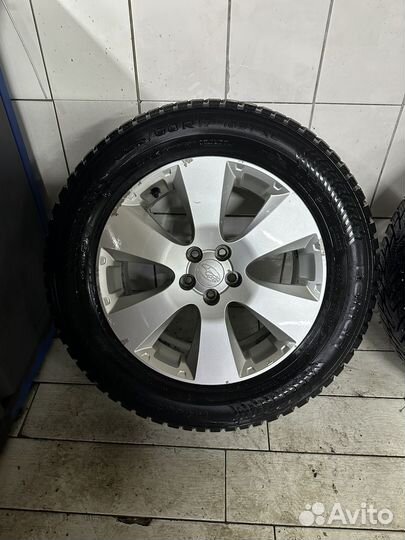 Subaru outback колеса 225 60 r17 nokian