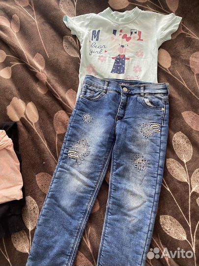 Детская одежда для девочек пакетом