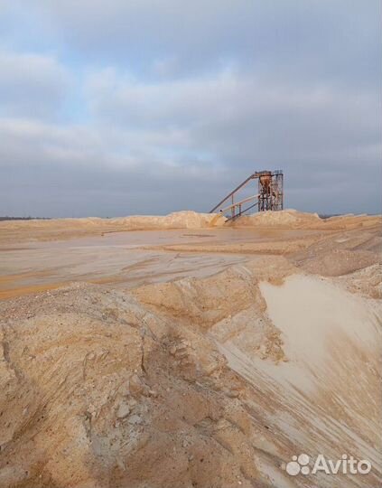 Песок карьерный, щебень, щпс Доставка