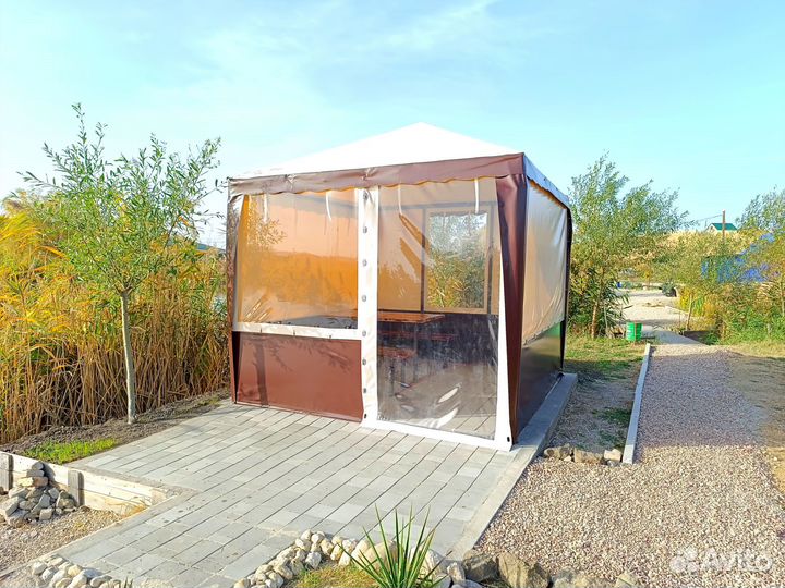 Аренда теплой беседки