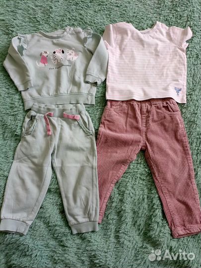 Пакет вещей для девочки 92 размера