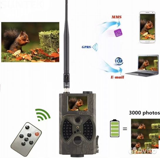 Фотоловушка Филин MMS GSM HC-300M; HC-300A