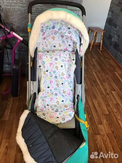 Санки коляска ника 7 2