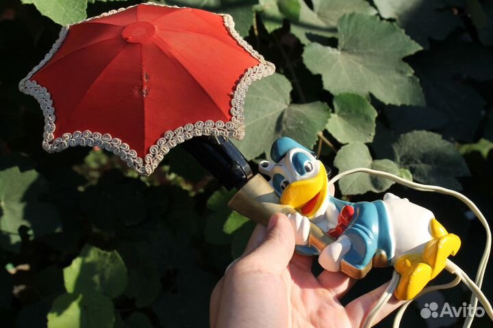 Светильник СССР дональд дак винтаж 1980 года