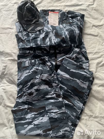 Комбинезон зима ; форма (куртка, брюки, кепка)