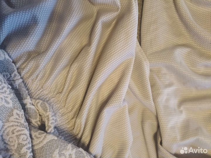 Чехол на угловой диван и кресло