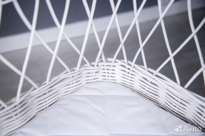 Новая люлька колыбель плетеная для новорожденных