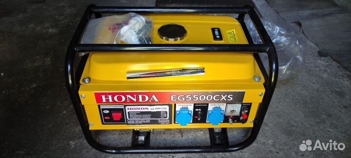 Генератор бензиновый Honda eg 5500cxs
