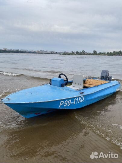 Моторная лодка Обь Газисо с мотором Ямаха 9.9 (15)