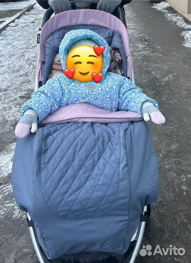 Прогулочная коляска babyton cosmo pink